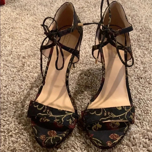 Antonio Melani Ankle Tie Heels size 9 New - Picture 6 of 11